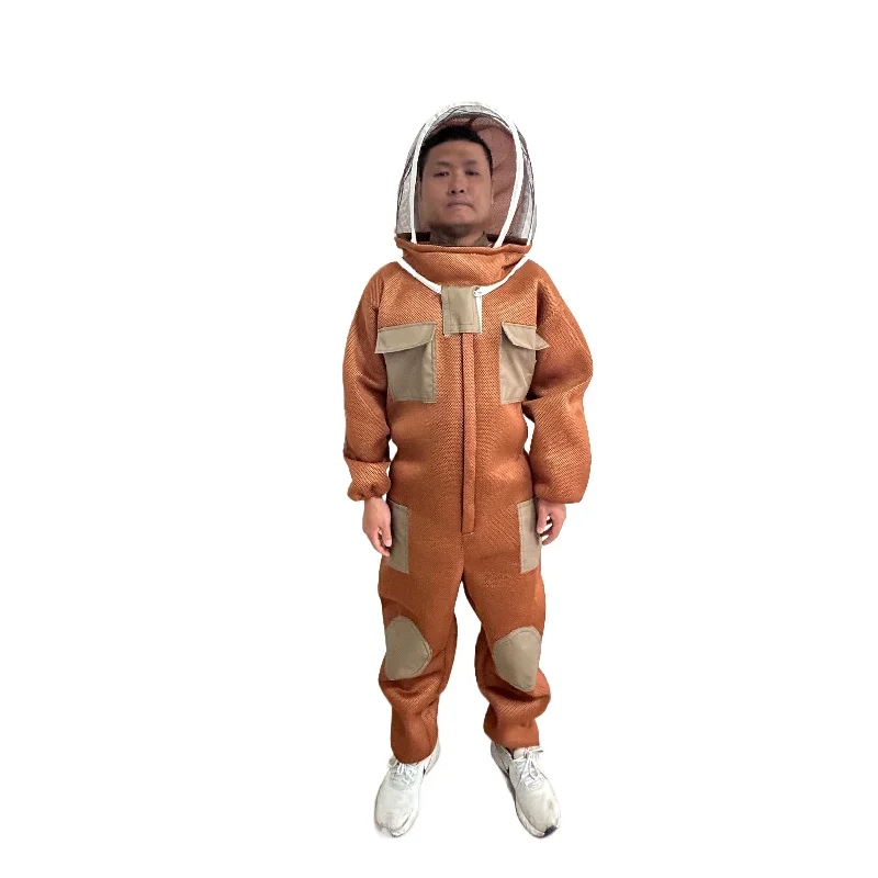 3D air cotton bee suit anti-bee, honey-taking and bee-breathing special thickening full set of one-piece anti-bee suit full set