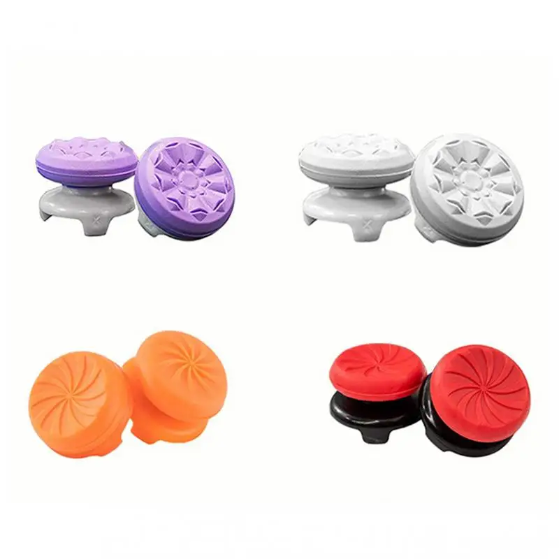 1 Paar Thumbsticks Voor Ps4 Siliconen Duimgrepen Antislip Joystick Grepen Voor Ps5 High-Rise/Mid-Rise Joystick Cap Games Accessoires