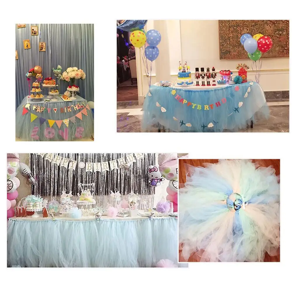 수제 DIY 베이비 샤워 드레스 소재, Tulle 롤 패브릭 스풀 투투, 웨딩 크리스마스 생일 파티 장식, 15cm x 10 야드