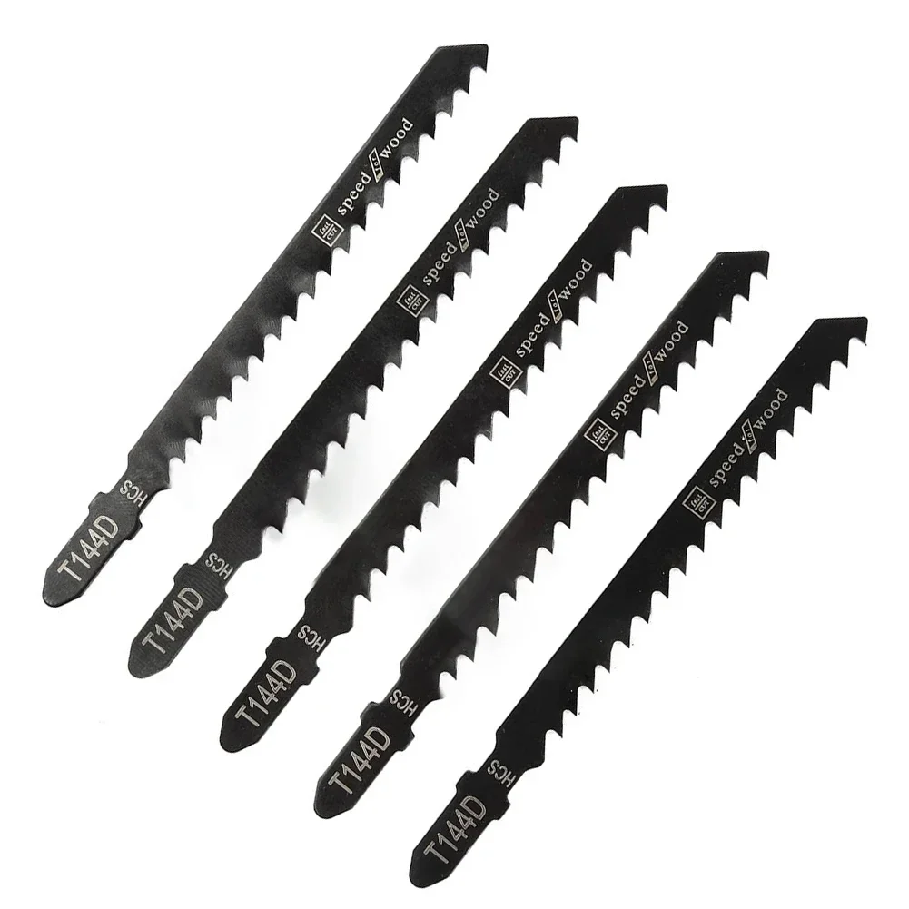 Saw Blades 10Pcs HCS Jigsaw Blades T144D For High Speed Wood Cutting Reciprocating Saw Blades For Cutting Wood Power Tool