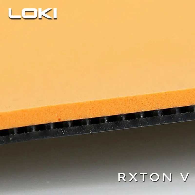 Loki RXTON 1 3 5 Tischtennis-Gummi, halbklebiger interner Ennergy-Tischtennis-Gummi mit hoher Dichte und ITTF-Zulassung