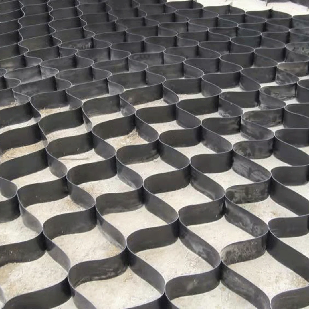 Geocell Gravel Stabilizer Paving Grid High Quality Road Stabilization HDPE Carbon Sale Black OEM Surface Graphic Technical Hours