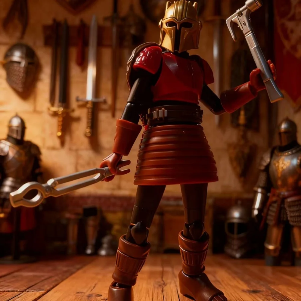 BLOKEES Star Wars Star Edition De Mandalorian Bounty Journey Din Djarin Grogu Splicing Beweegbare Speelgoed Model Ornament Gift