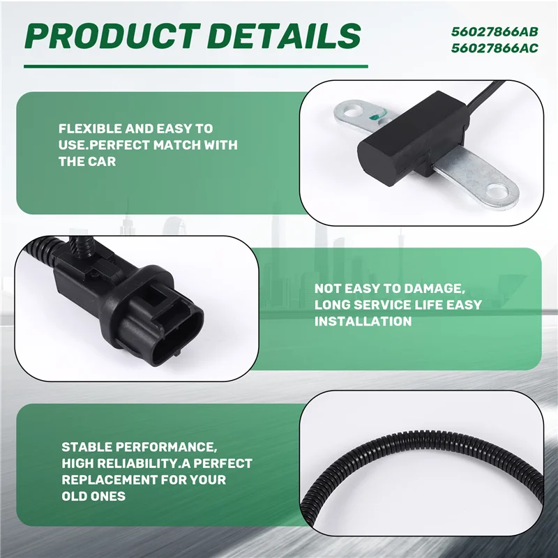 

Car Crankshaft Position Sensor Accessory For Jeep Cherokee 1997-2001 56027866AB