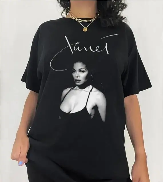 HOT Vintage 90s Janet Jackson Shirt, Janet Jackson Music T Shirt Fans