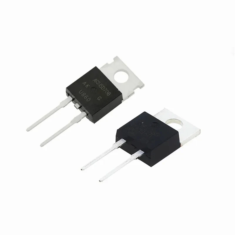 10PCS RHRP15120 RHRP30120 RHRP860 RHRP1560 RHRP3060 RHRP8120 TO-220 600V 1200V 8A 15A 30A Hyperfast Diode Transistors DIP
