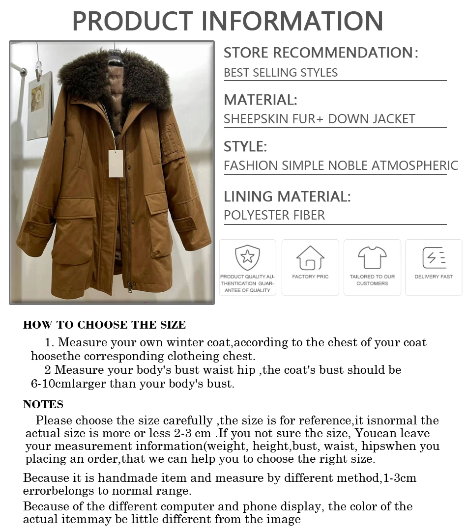 Veste en peau de mouton véritable pour femme, doudoune avec garniture en fourrure d'agneau, manteau Long avec fourrure, veste en fourrure naturelle de haute qualité