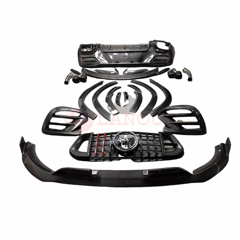 Bodykit 2021 Newest for  Bens GLE Coupe GLE350 GLE450 GLE63 C167 Upgrade to 800 Style Carbon Fiber Body Kits