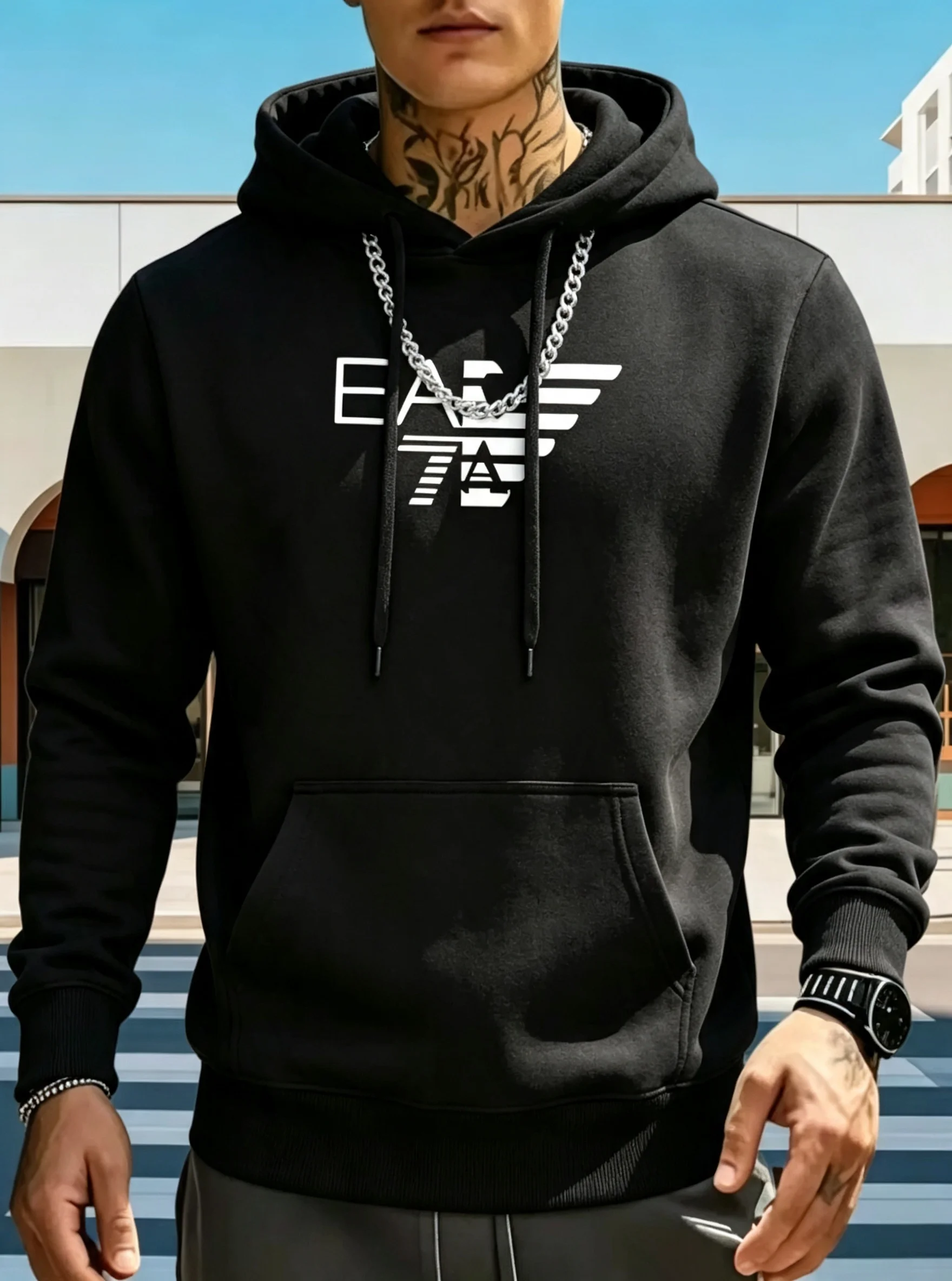 New trendy best-selling style - Loose Hoodie Winter Sweatshirt, suitable for both men and women, with a fashionable design
