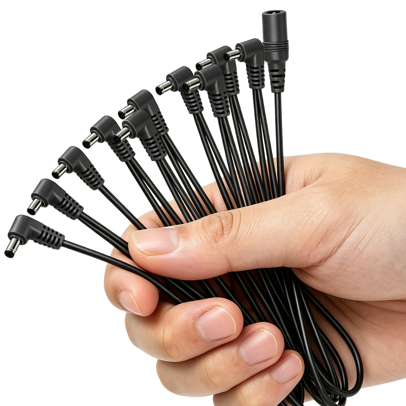 Guitar Pedal Effect Power Cable 1 To 2 3 5 6 8 10 Ways Guitar Powers Supply Splitter Effect Power Supply Cords for Guitar Pedals