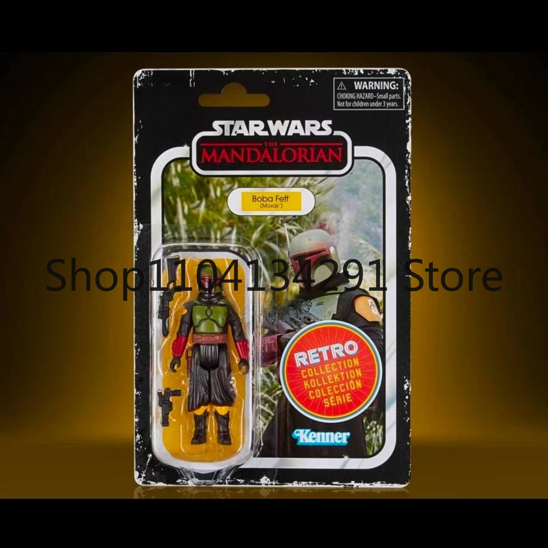 

Оригинальная подвижная фигурка Бобы Фетта из серии Star Wars The Mandalorian от Hasbro – подарок на день рождения, коллекционная модель.