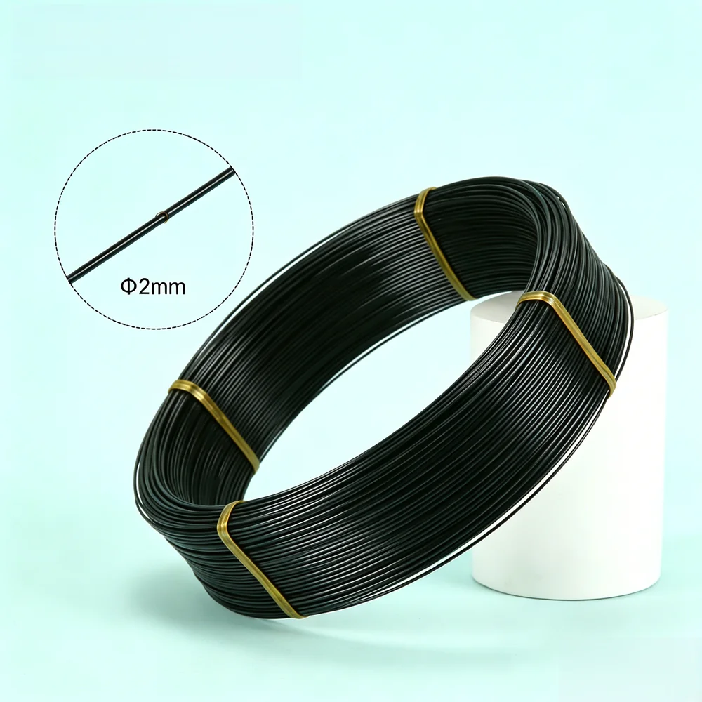 ⌀2 mm Bonsai Aluminum Wire 10m 30m, Soft Plant Training Wire for Branch Fixing and DIY Floral Landscape Making
