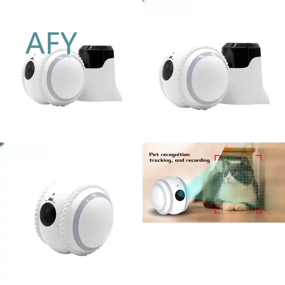 XBO 2MP SMART PET COMPANION ROBOT for pets tracking recording security protection intelligent mobile pet camera robot for
