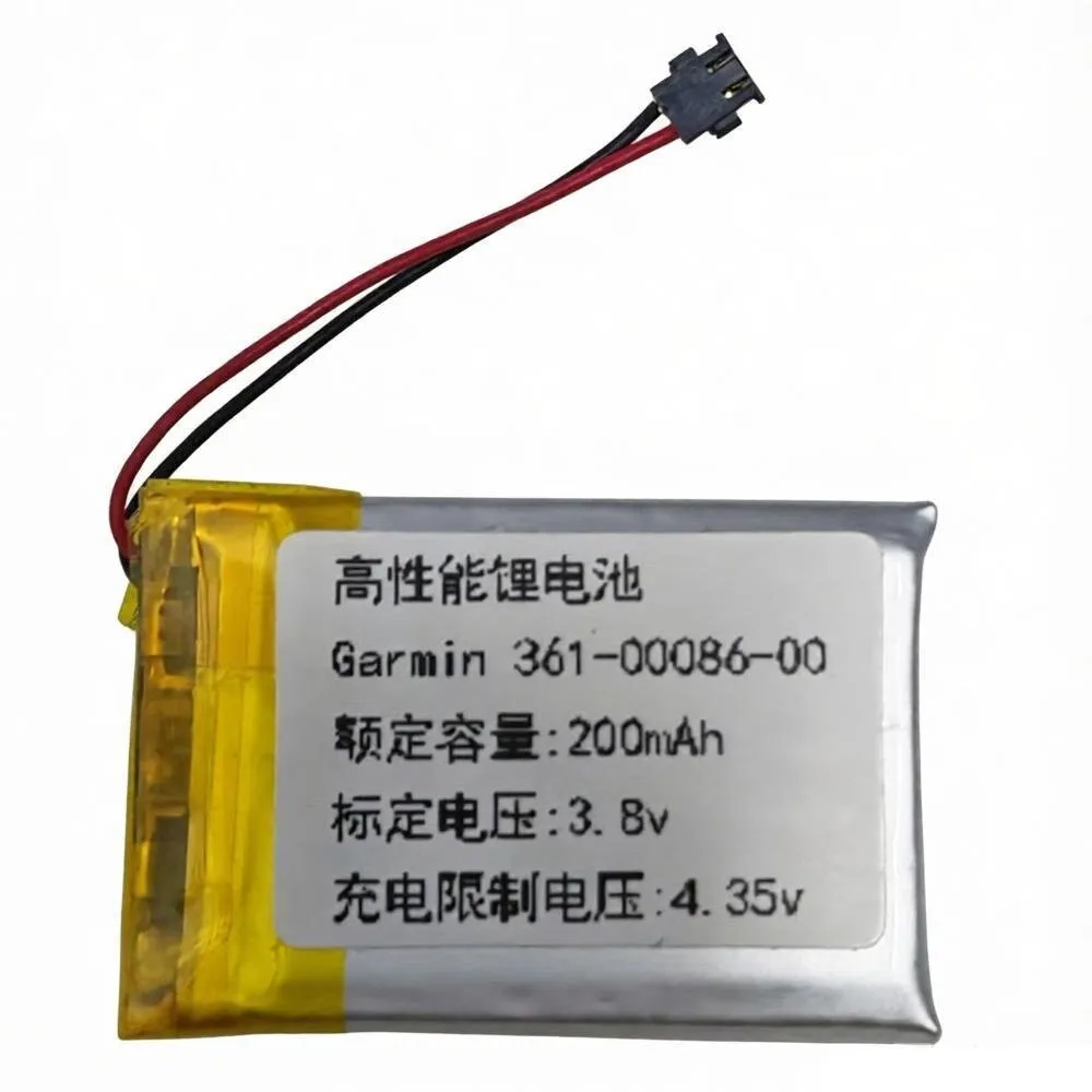 Watch Battery 3.7V 200mAh 361-00086-00,361-00072-10 for Garmin Forerunner 220,225,235,630,645,735XT,Vivoactive 4 4S,Approach G10