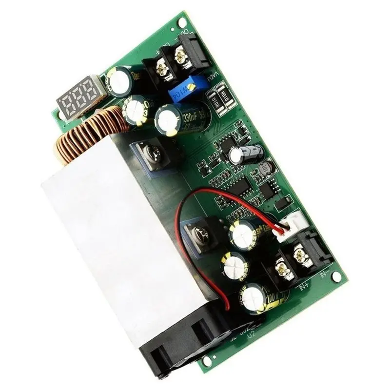 SOFT-DC Step-Down Converter 600W 25A Adjustable Voltage Regulator Module Digital Display For 12V-75V Input Power Supply