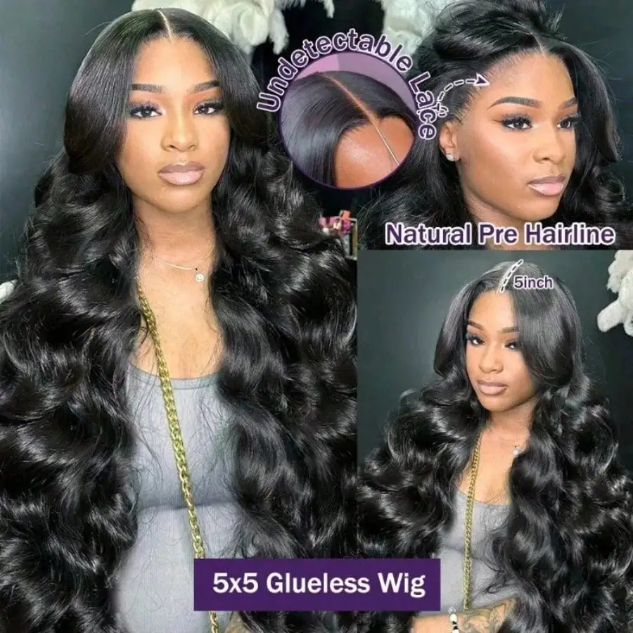 Perucas de Cabelo Humano Ondulado de 30 e 40 Polegadas, Peruca Frontal de Renda HD 13x6, Perucas Frontais de Renda 360 13x4, Peruca com Fechamento de Renda 4x4 para Mulheres
