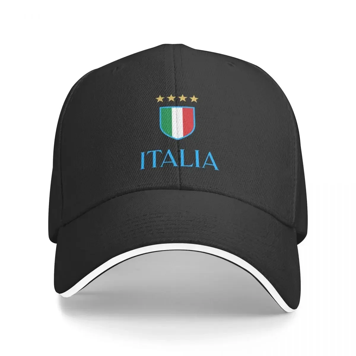 Italia L Blue 2 Gorra de béisbol sombrero de papá Sombrero de diseñador Vintage Nuevo en el sombrero para hombres y mujeres