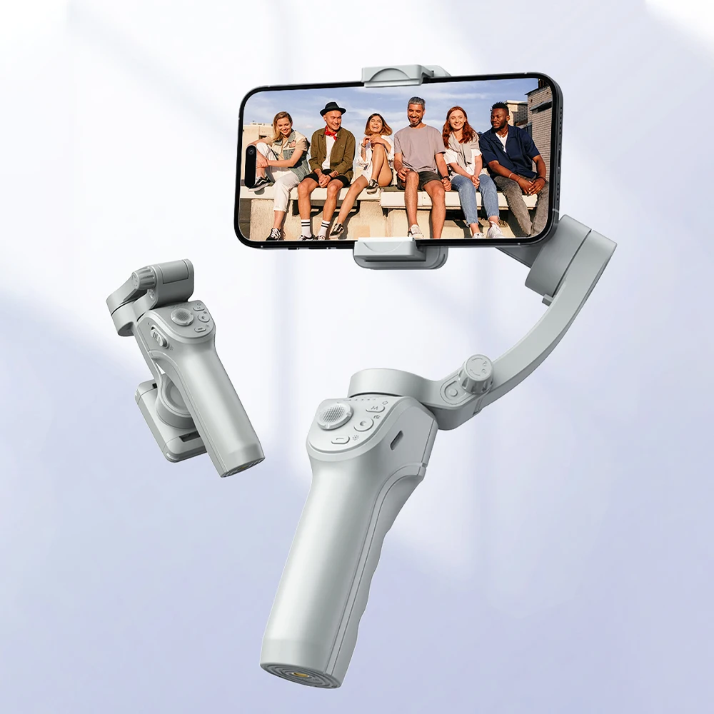 

Foldable New M01 3 Axis Gimbal Stabilizer Phone Tripod with Auto Face Tracking for Selfie Stick & Mobile Phone Usa