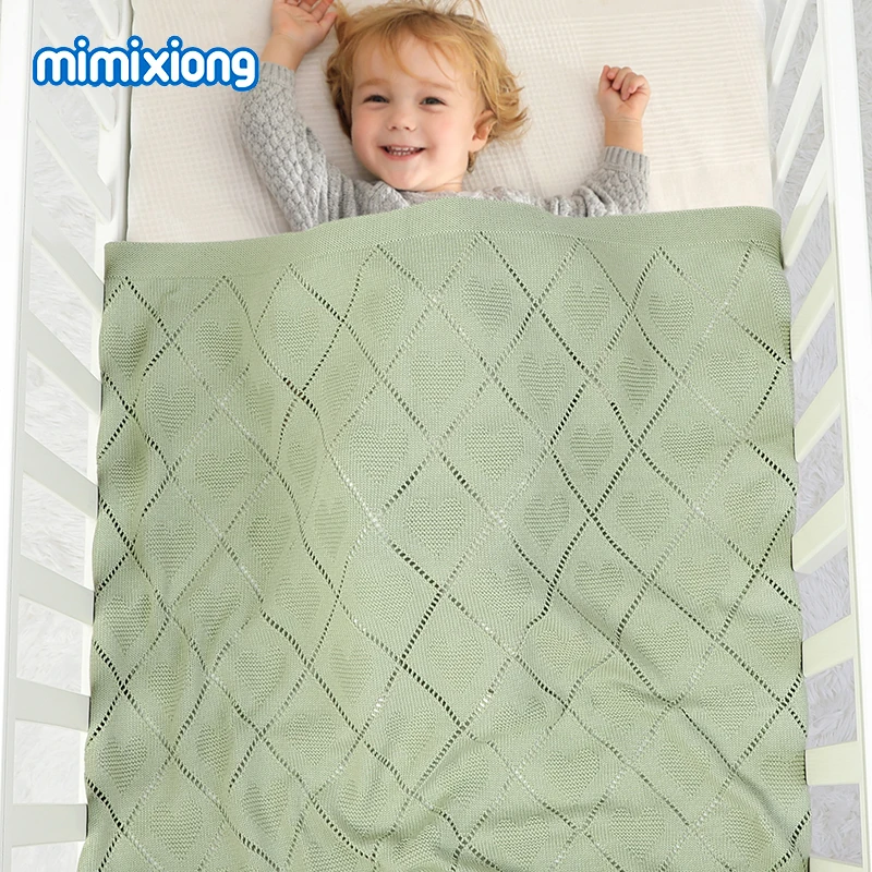 Envoltório Swaddle reversível ultra-macio recém-nascido, cobertores de bebê de algodão, colchas para carrinho, cama, meninos e meninas, esteiras, 90x70cm