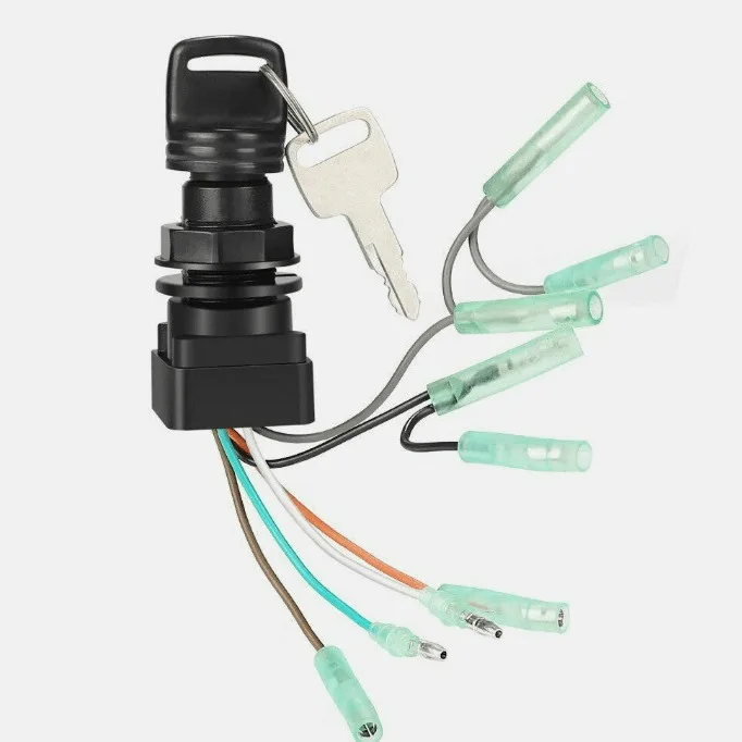 NEW   Marine Outboard Motor Control Box Ignition Start Key 37110-99E02