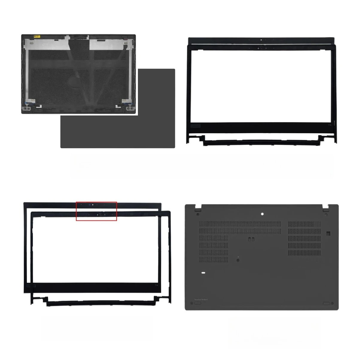 Suitable for thinkpad t14 gen2 p14s gen 2 laptop LCD screen top cover, screen frame, palm rest bottom shell ABCD Cover