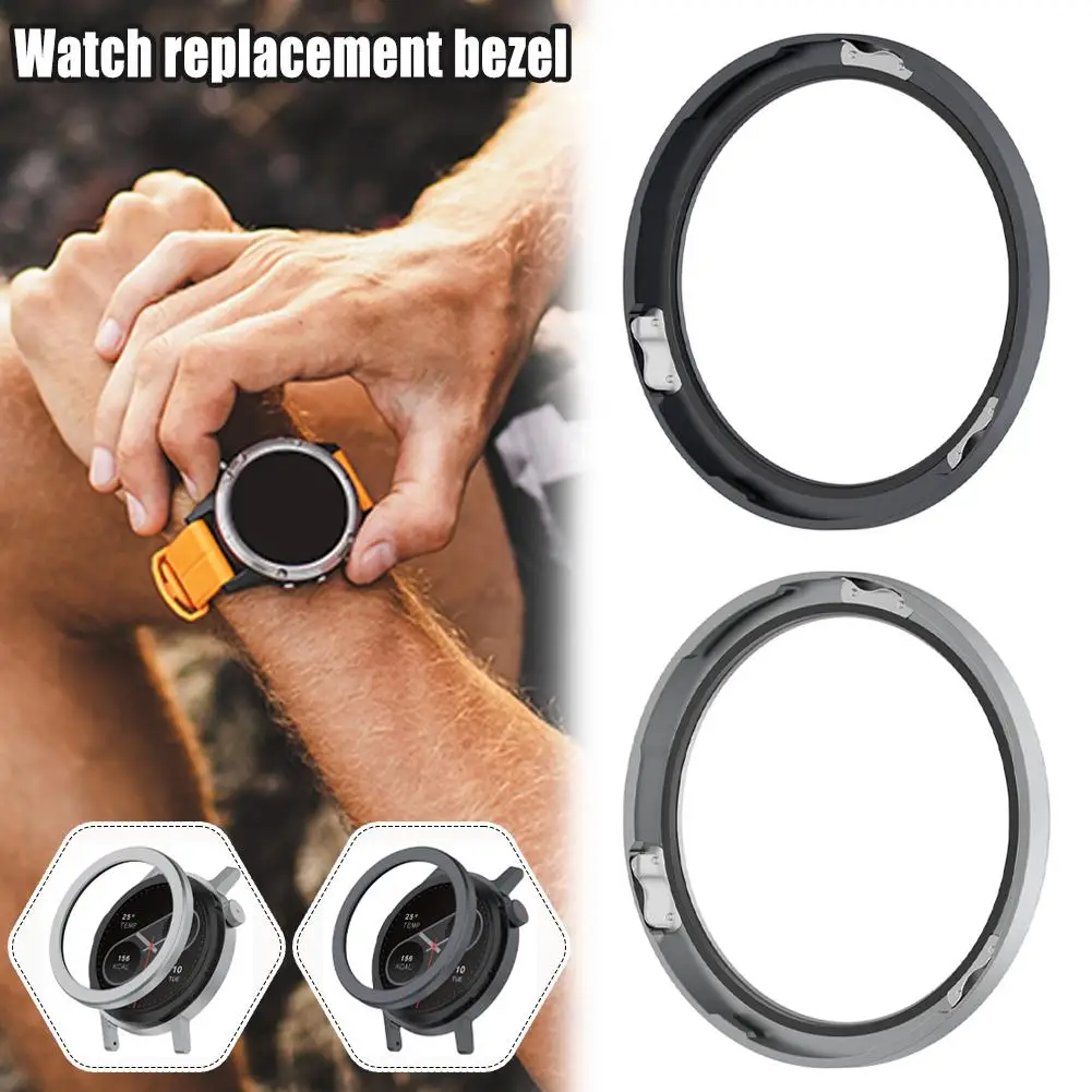 

Для CMF Watch Pro2 сменная металлическая рамка для часов CMF Watch Pro2 металлическая рамка без надписи плоская металлическая рамка для часов