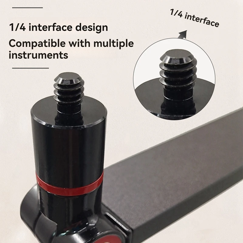 

Подставка для камеры, настольная подставка из алюминиевого сплава, кронштейн для настольного проектора для прямой трансляции камеры-A23U