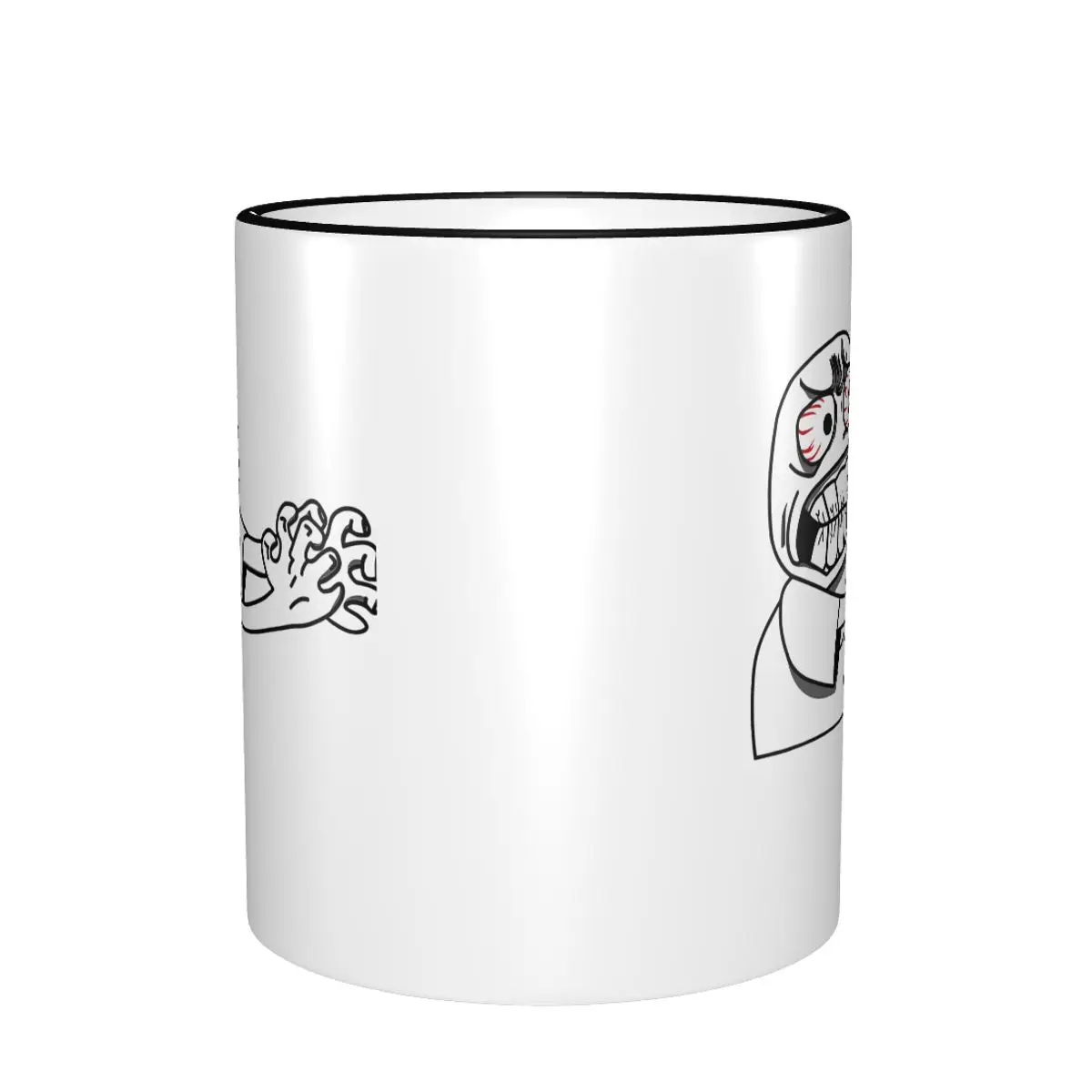 RAGE COMIC Trollface Coffee Mugs Cute Cup For Office