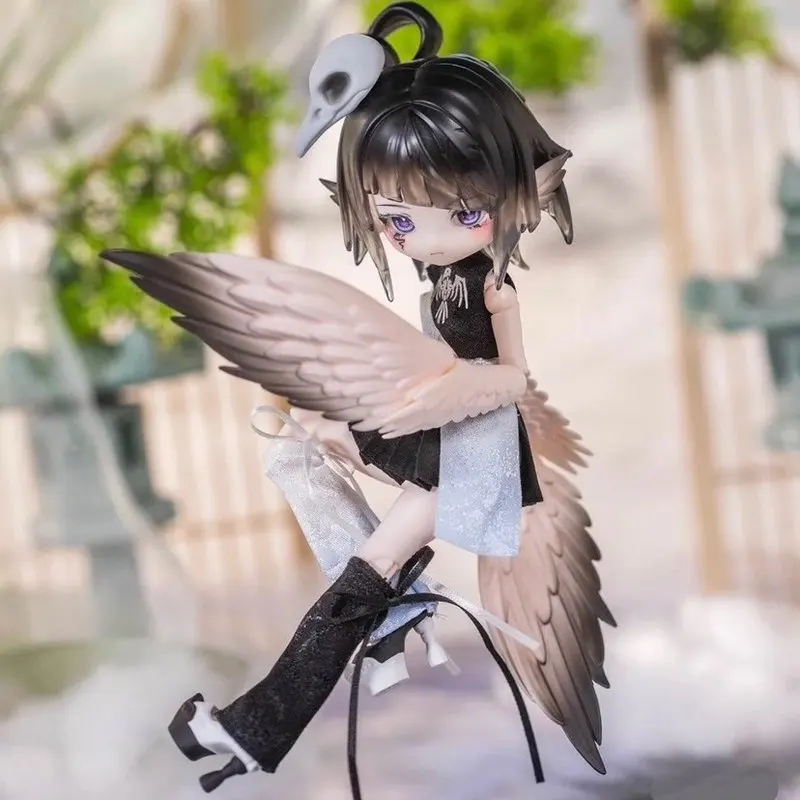 

Оригинальная коробка-сюрприз Penny Box 21 см 1/12 BJD, серия Yunyu Pavilion, фигурка в форме птицы с подвижными суставами, подарки на день рождения