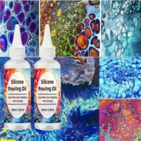 Aceite de vertido de silicona para arte, activador de células espectacular para verter pintura acrílica, con todas las pinturas acrílicas o acuarelas