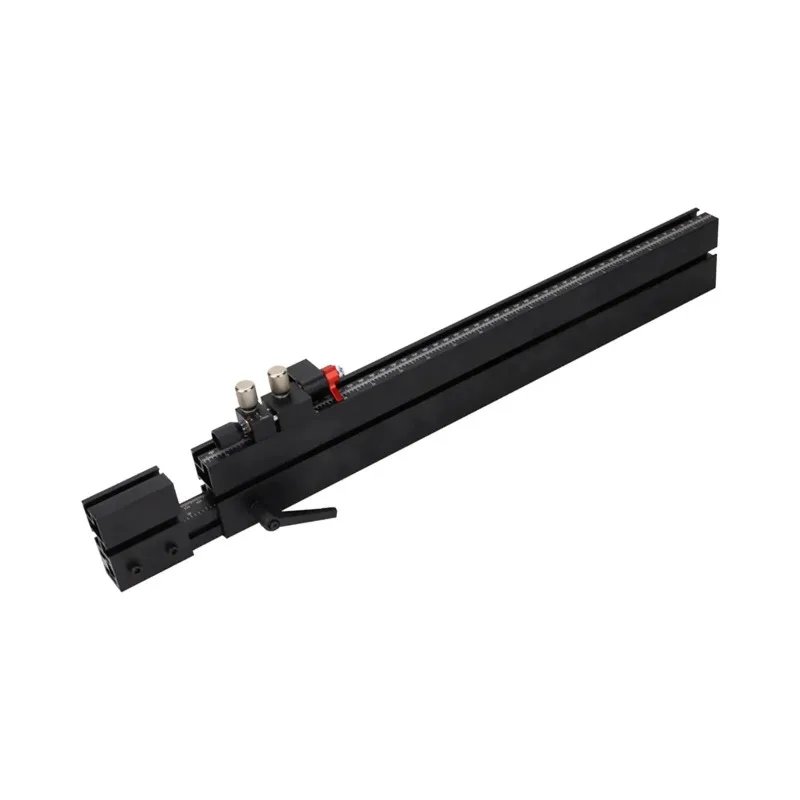

Table Saw Miter Gauge Fence 941mm, Portable Aluminum Alloy Telescoping Extended Support for Woodwork Furniture Processing