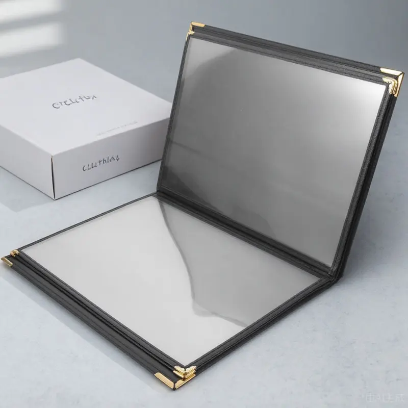 menu-sleeve-transparent-pvc-protective-cover-recipe-holder-coffee-bar-menu-book-folder-restaurant-supply-recipe-holder