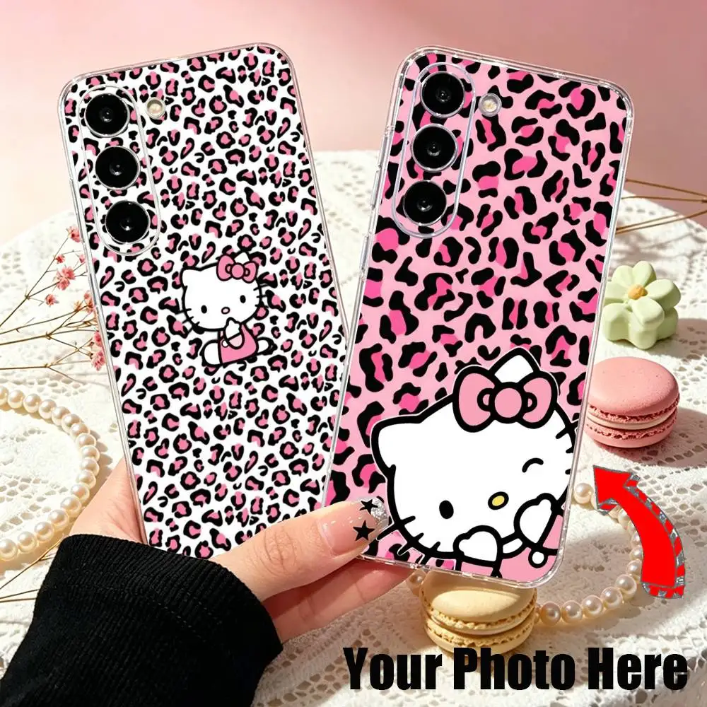 

Cute Hello K-Kitty Top Selling Phone Case Transparent Silicone Soft For SamsungA10,12,20,21S,30,31,40,50,51,52,70,71