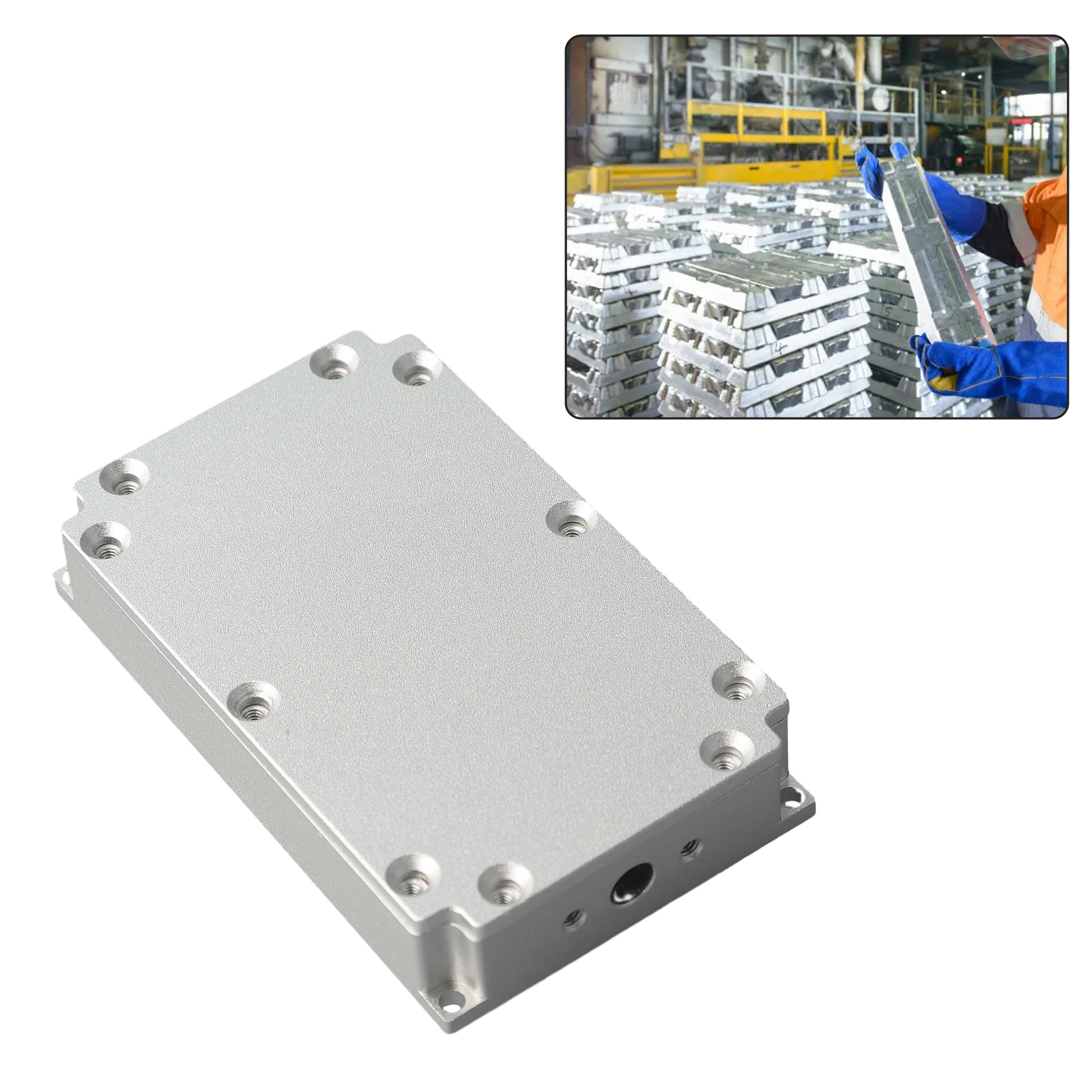 RF Shielding Box Die Cast Aluminum Heat Dissipation Case For SMA Connector Signal Protection Low-Noise Enclosure