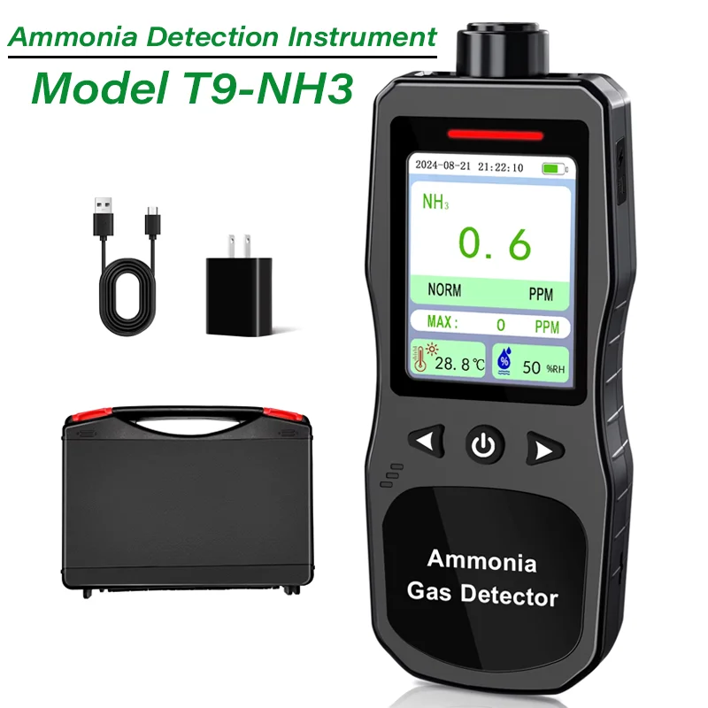 

Air Environment Quality Testing Instruments High-quality multifunctionality NH3 Black Ammonia Detector Four-in-one gas detection