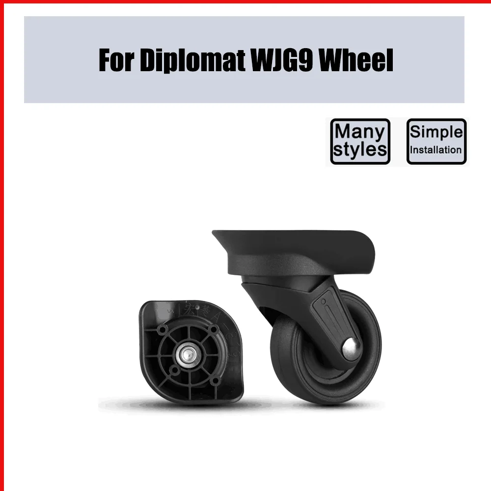 

For Diplomat WJG9 Trolley Case Wheel Pulley Sliding Universal Luggage Wheel Silent Smooth Wear-resistant Accessories Casters