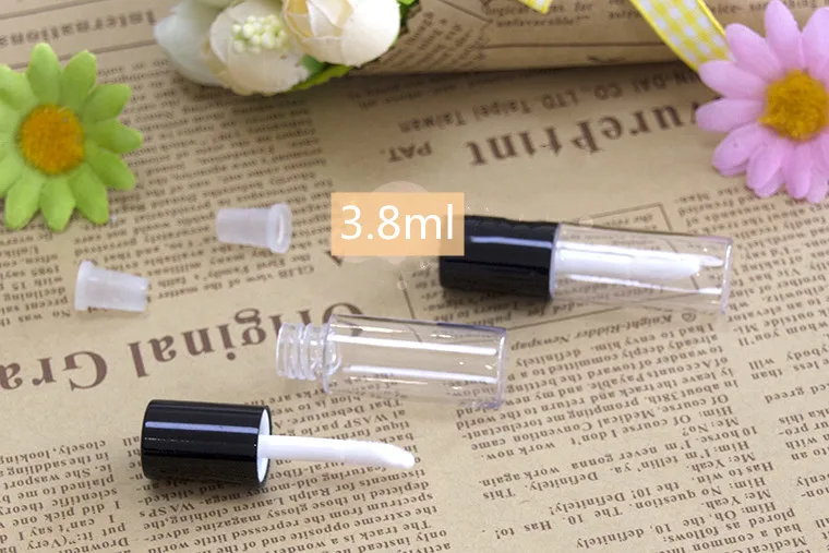 Wholesale 30-300pcs 3.8ml Empty Lip Gloss Tube Liquid Lipstick Container Tube Mini Tube High Quality Cosmetic Packaging