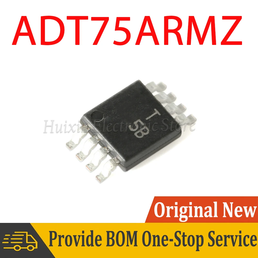 ADT75ARMZ-REEL7 ADT75ARMZ MSOP-8 ±2℃ Accuracy 12-bit Digital Temperature Sensor SMD New and Original IC Chipset