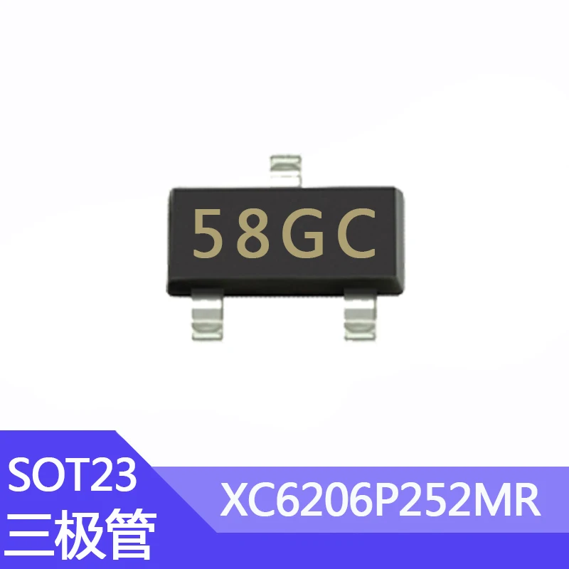 

100pcs Ldo Xc6206p282mr 65x5 Xc6206p252mr 58gc Xc6206p362mr 665k Xc6206p182mr 65k5 Xc6206p152mr 65e9 Xc6206p332mr Xc6206p302mr
