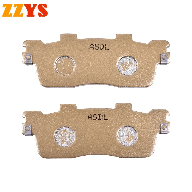 Motorcycle Rear Brake Pads For KYMCO Downtown Superdink 125i V21000 2009-14 Downtown 200i 10-14 Downtown 300i ABS V20010 V20000