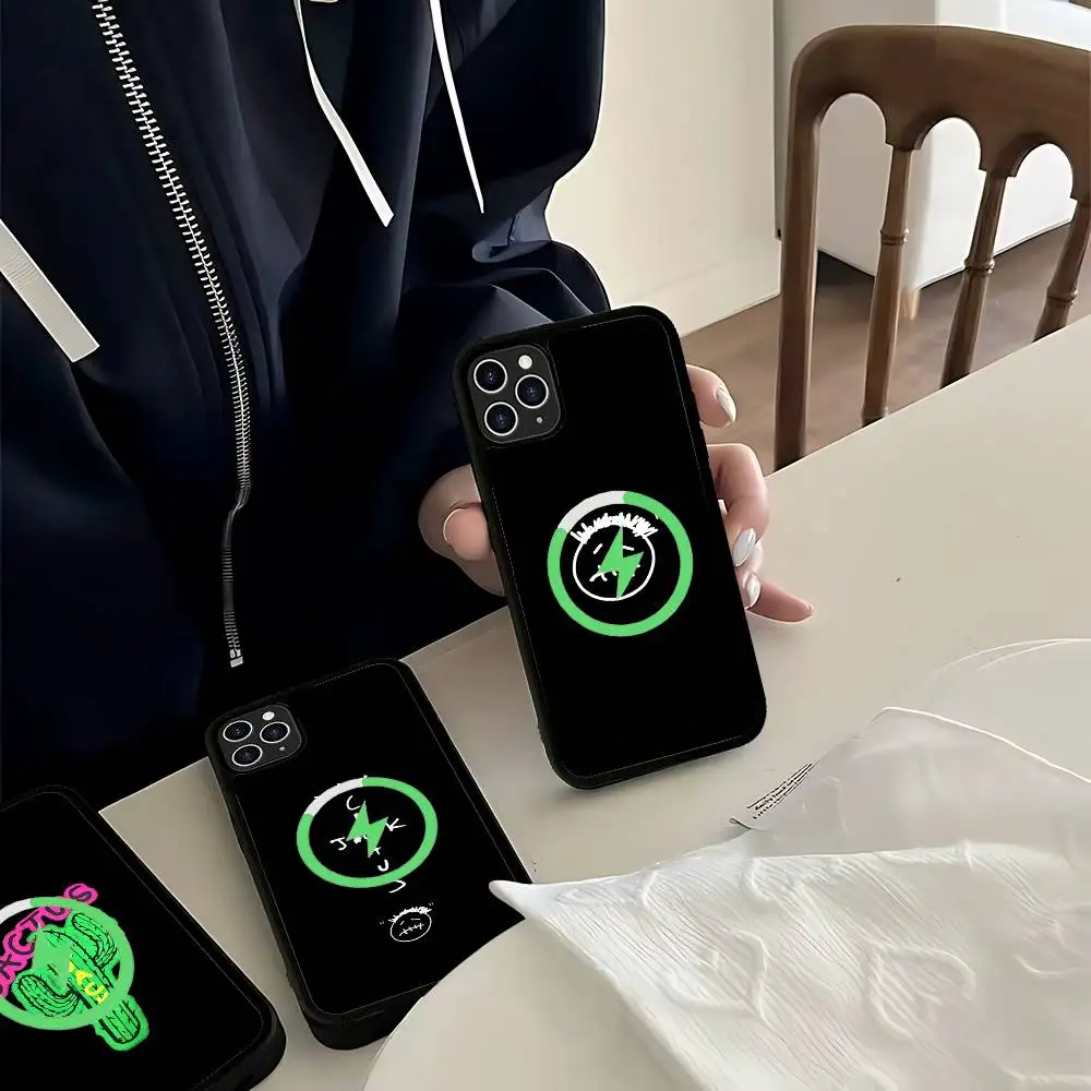 Чехол для телефона Travis Scott Cactus Jack для iPhone 17, 16, 15, 14, 13, 12, 11 Pro Max, чехол для беспроводного зарядного устройства Magsafe