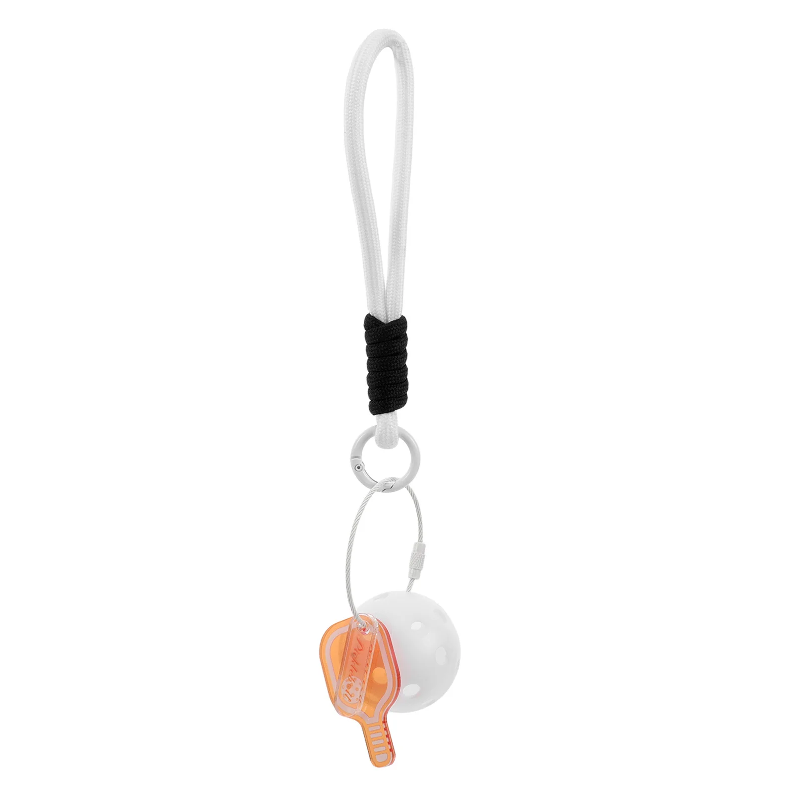 

Pickleball Keychain Mini Sports Ball Key Holder for Backpacks Bags Decorative Portable Keyring for Men Women Unique Party Favor