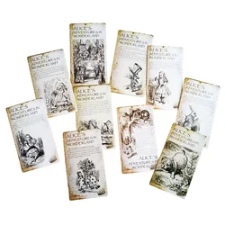 5packs/lot Alice in Wonderland Cards Greeting Cards Gift collection decoration Postcards wholesale