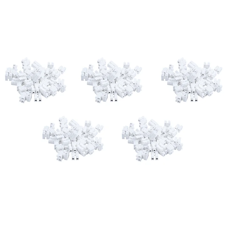 

AB35-250PCS CH2 Spring Quick Wire Connector Cable Clamp Terminal Block Connector For LED Strip Light