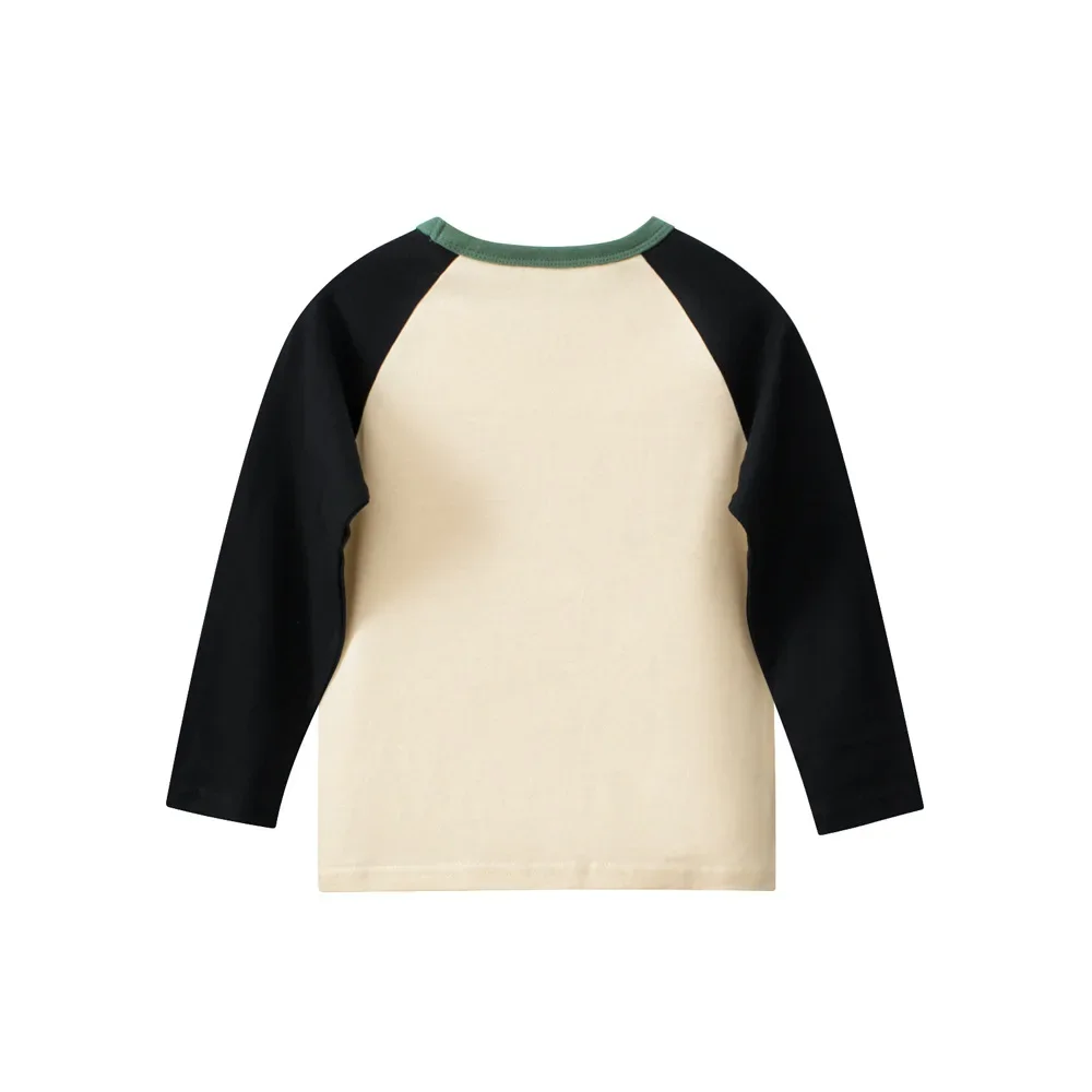 1-9T Infant Boy T Shirt Cotton Toddler Kid Baby Boy Clothes Autumn Winter Basic Tee Top Casual Loose Tshirt Outfit