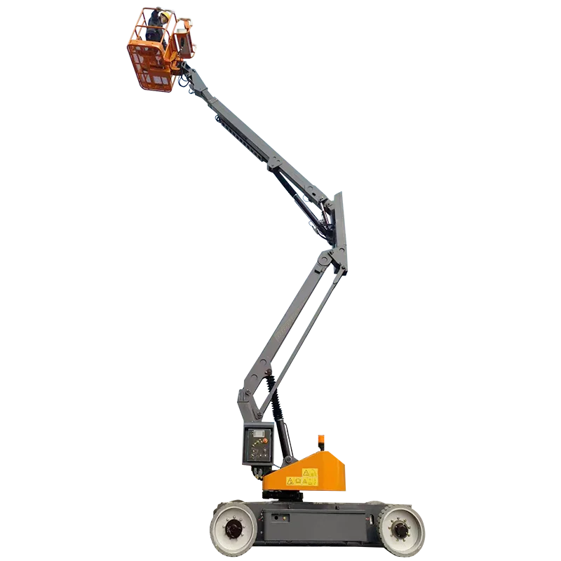 Diesel 13~20m Electrical Mobile Articulated Towable Boom Lift Aerial Work Platform Customized