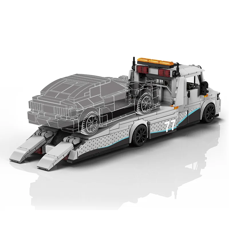 672Pcs Van Tow Pro Building Blocks Toy
