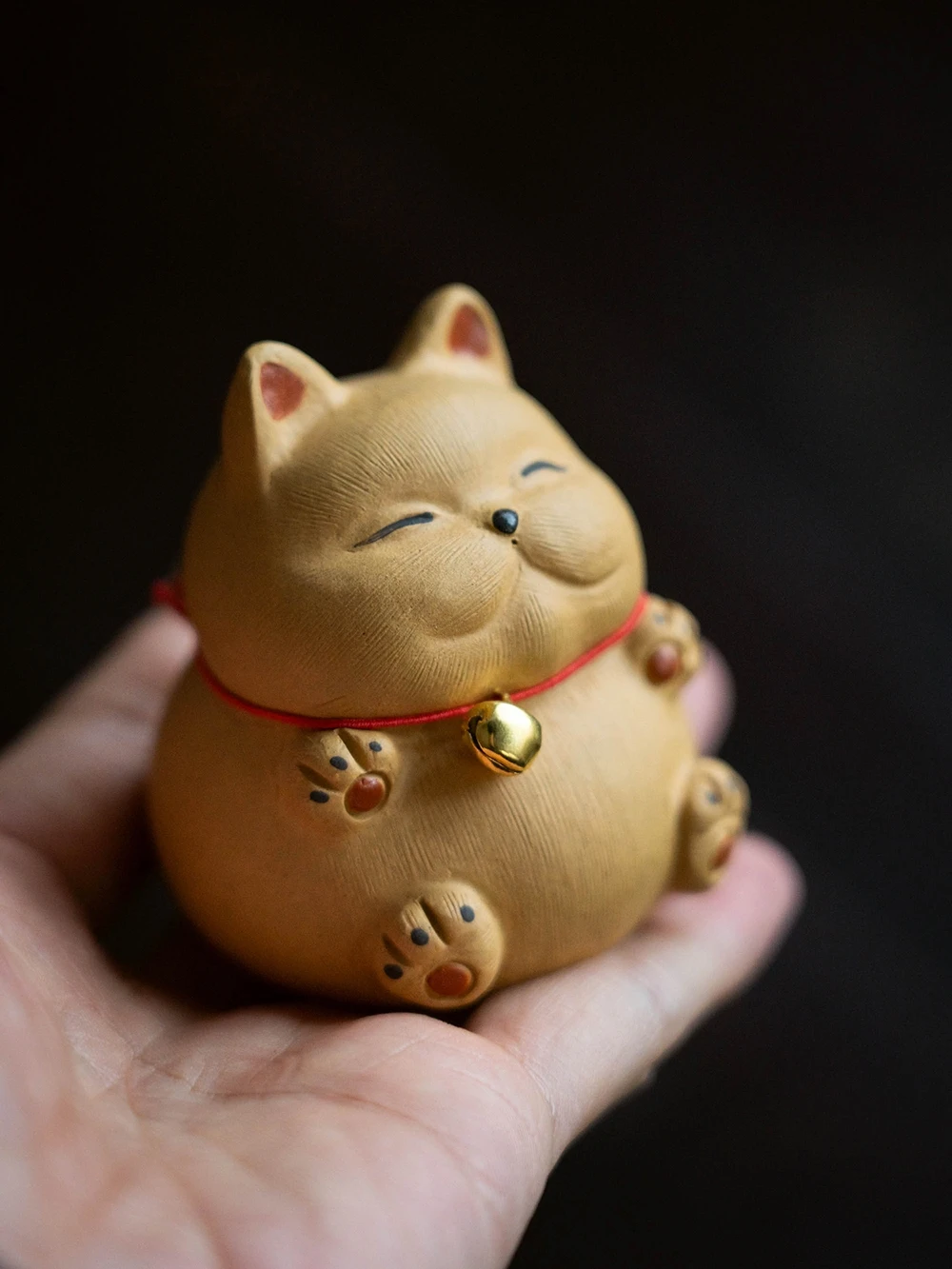 Cute Purple Clay Te…