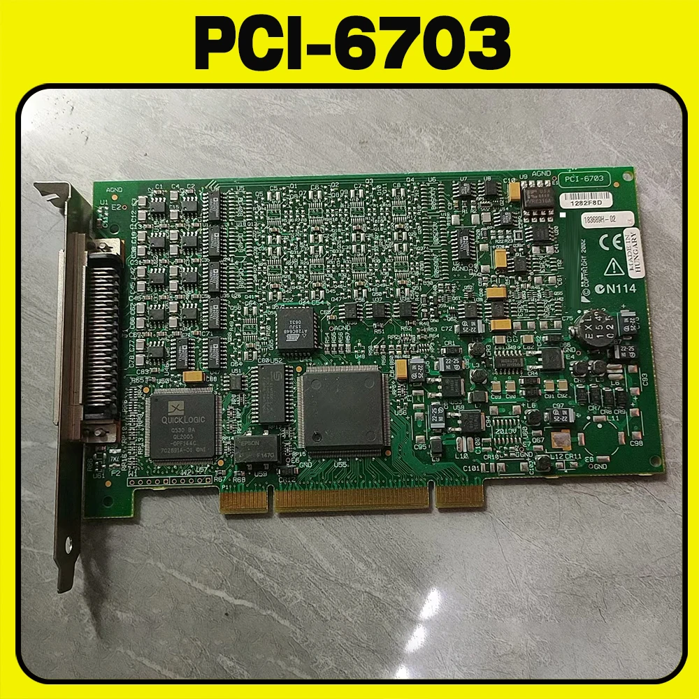 

PCI-6703 778316-01 PCMCIA статический аналоговый выход 16-битное статическое обновление