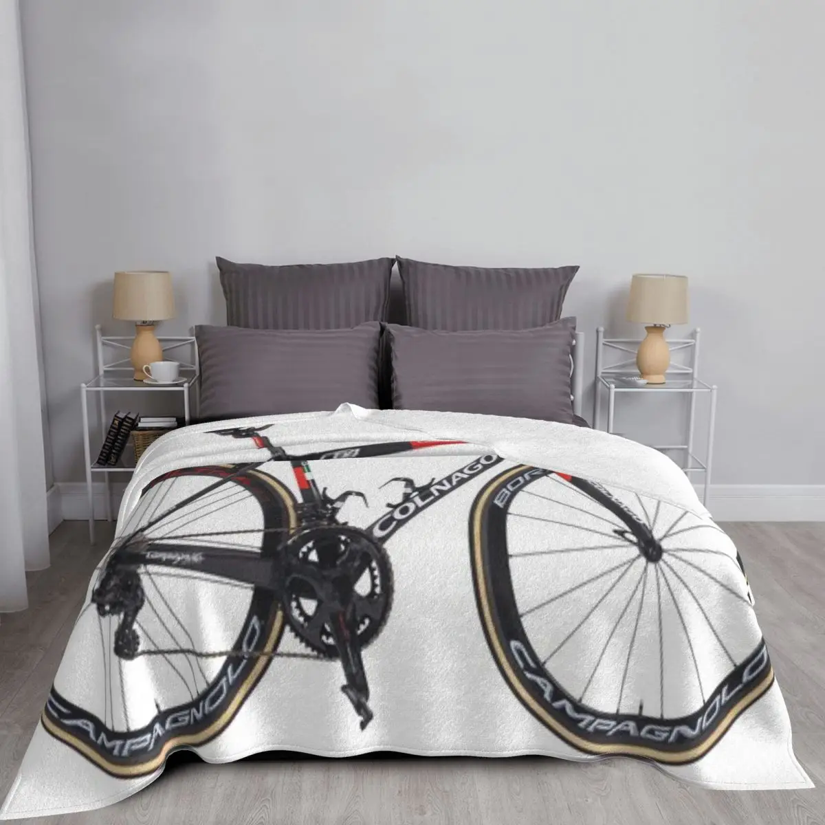 غطاء سرير من Colnago على الأريكة أغطية سرير شتوية فخمة مفرش سرير بلايد ومفارش سرير 220240 مفرش سرير من الفلانيل